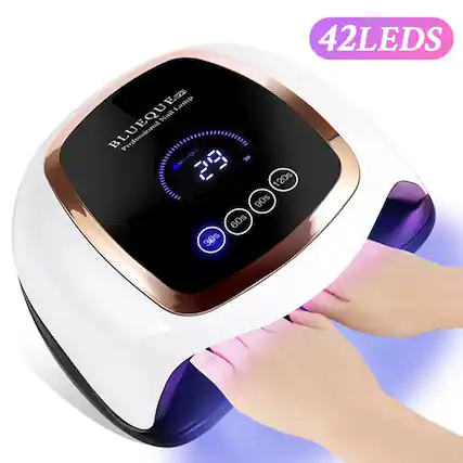 42LEDS Lamp BLUEQUELED Nail Professional
30 29 120s 90s 60s 30s