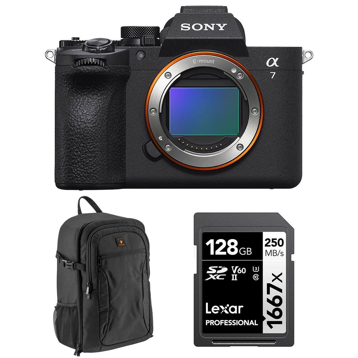 SONY E-mount α7  
128 GB 250 MB/s  
Lexar PROFESSIONAL 1667x