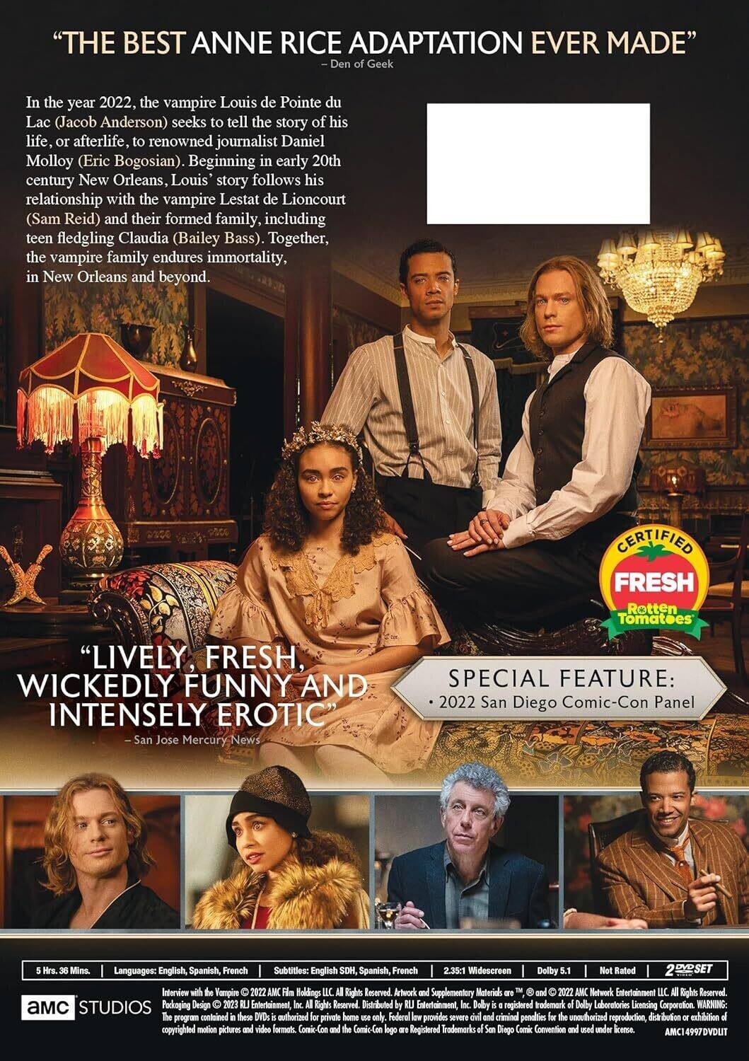 Alt View 1. Interview With the Vampire: Season 1   - DVD.