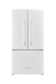 Unique Appliances - 36 in. Wide Classic Retro 36-inch 21 cu.ft. Counter Depth French Door Refrigerator - Marshmallow White