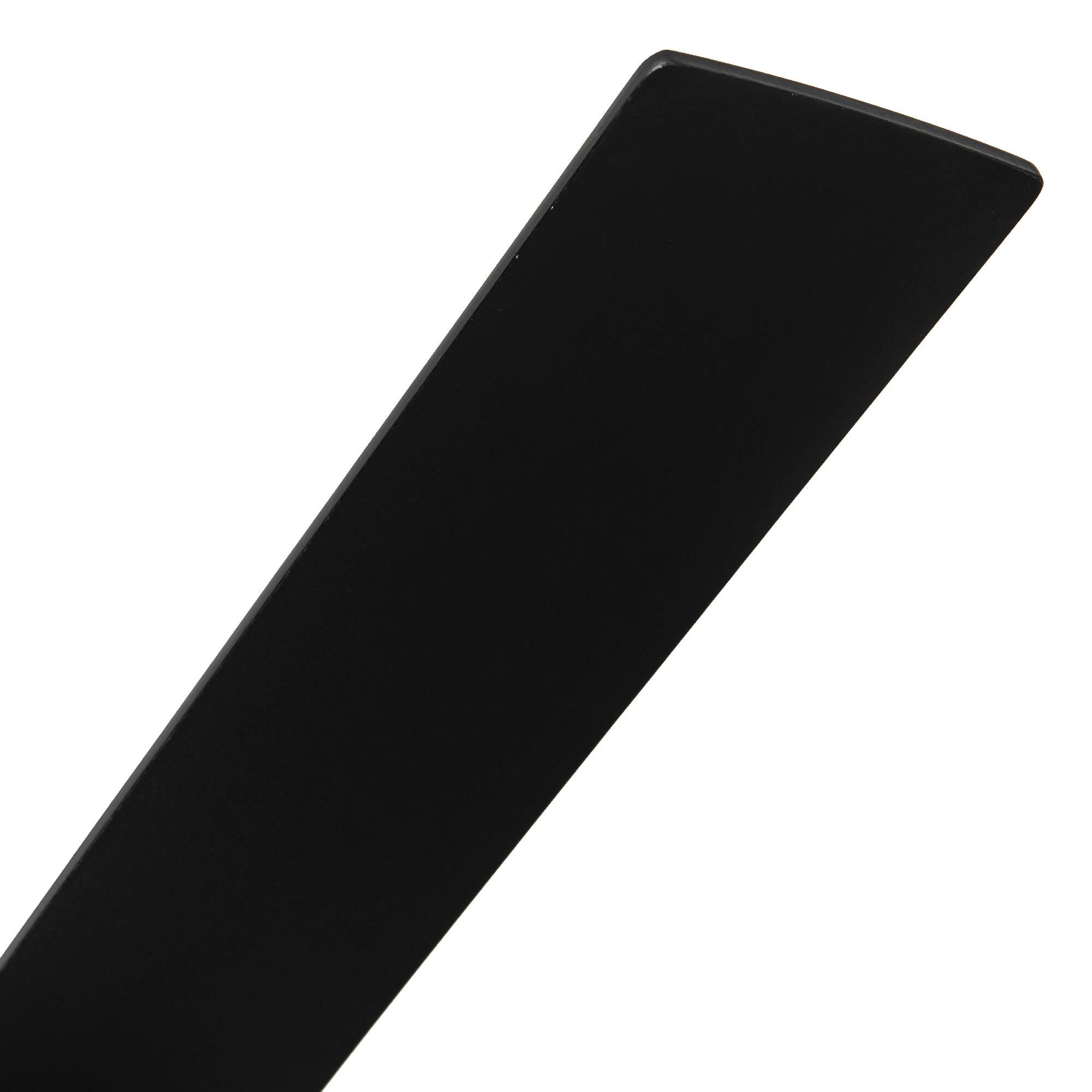 Alt View 4. Vaczon - 48" Industrial Black Flush Mount Ceiling Fan with Light - Black.