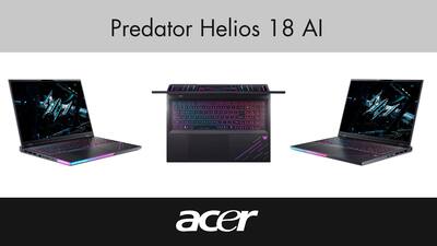 Acer Upgraded Predator Helios 18 AI Laptop 18 WQXGA (Intel Ultra 9 Acer Upgraded Predator Helios 18 AI Laptop 18 WQXGA (Intel Ultra 9
