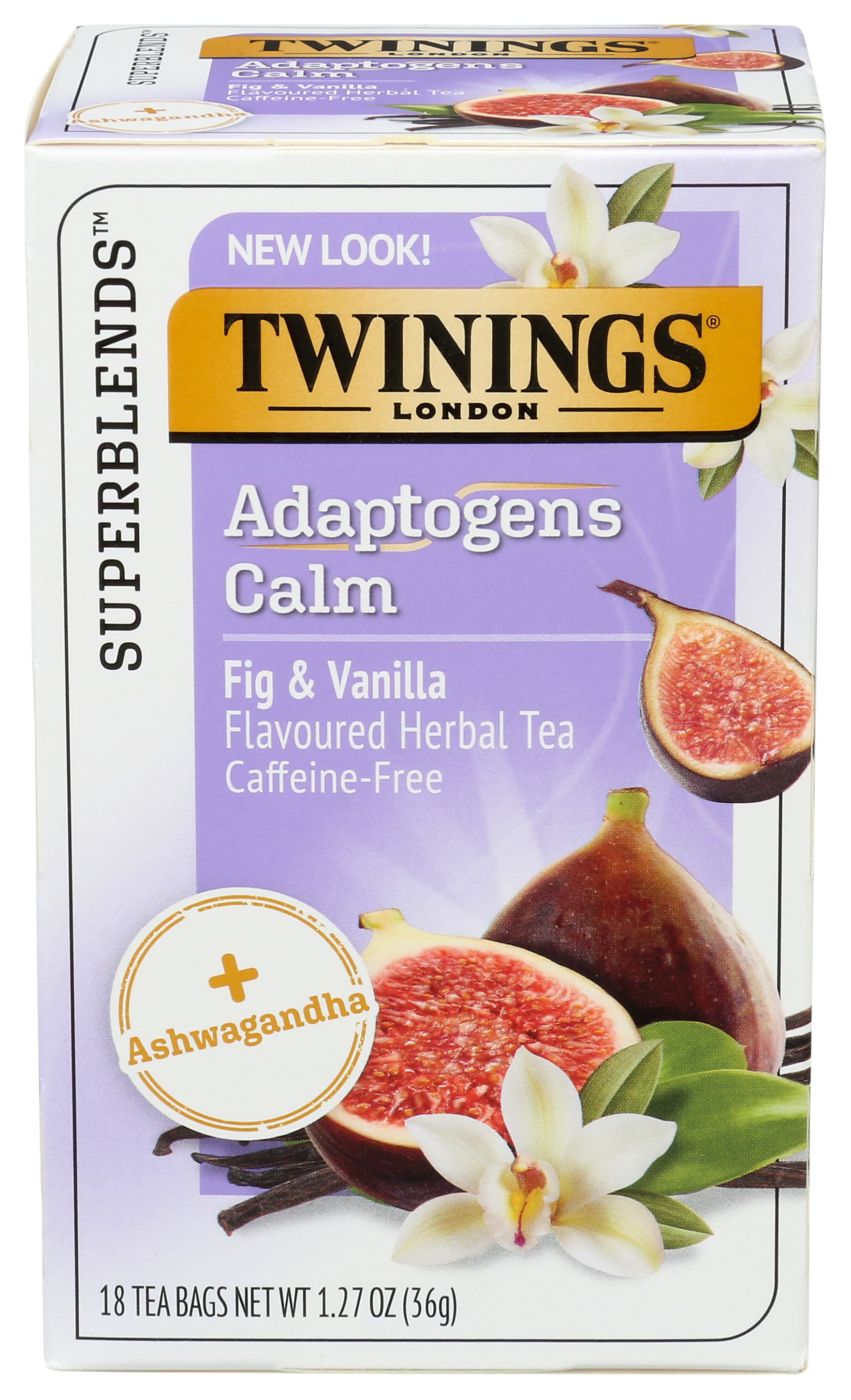 Twinings - Adaptogens Calm Flavoured Herbal Tea Fig & Vanilla - Case of 6 - 18 Bags price history on PriceWatchPro