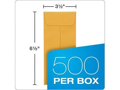 3 1/2" x 6 1/2"  
500 PER BOX