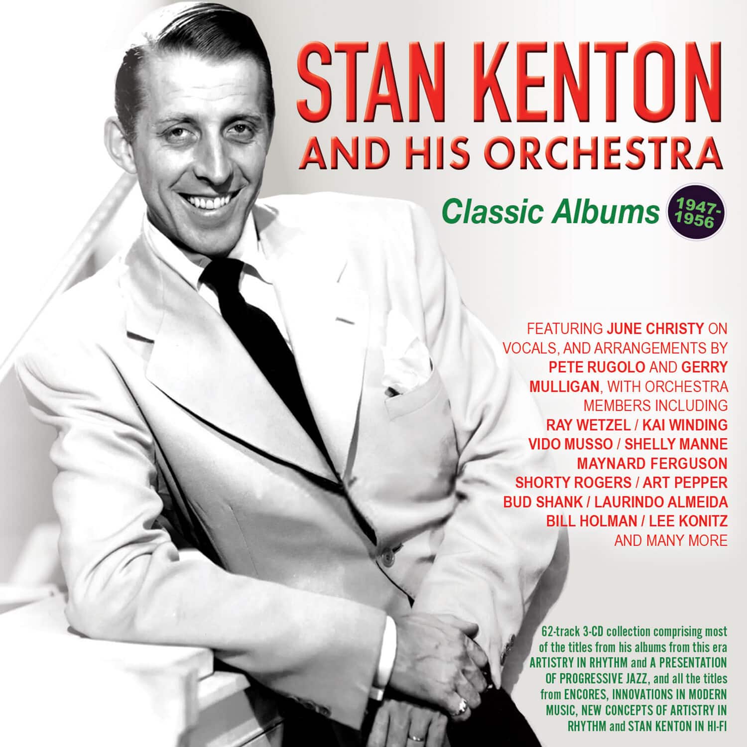 Stan Kenton & His Orchestra - Classic Albums 1947-56  - COMPACT DISCS