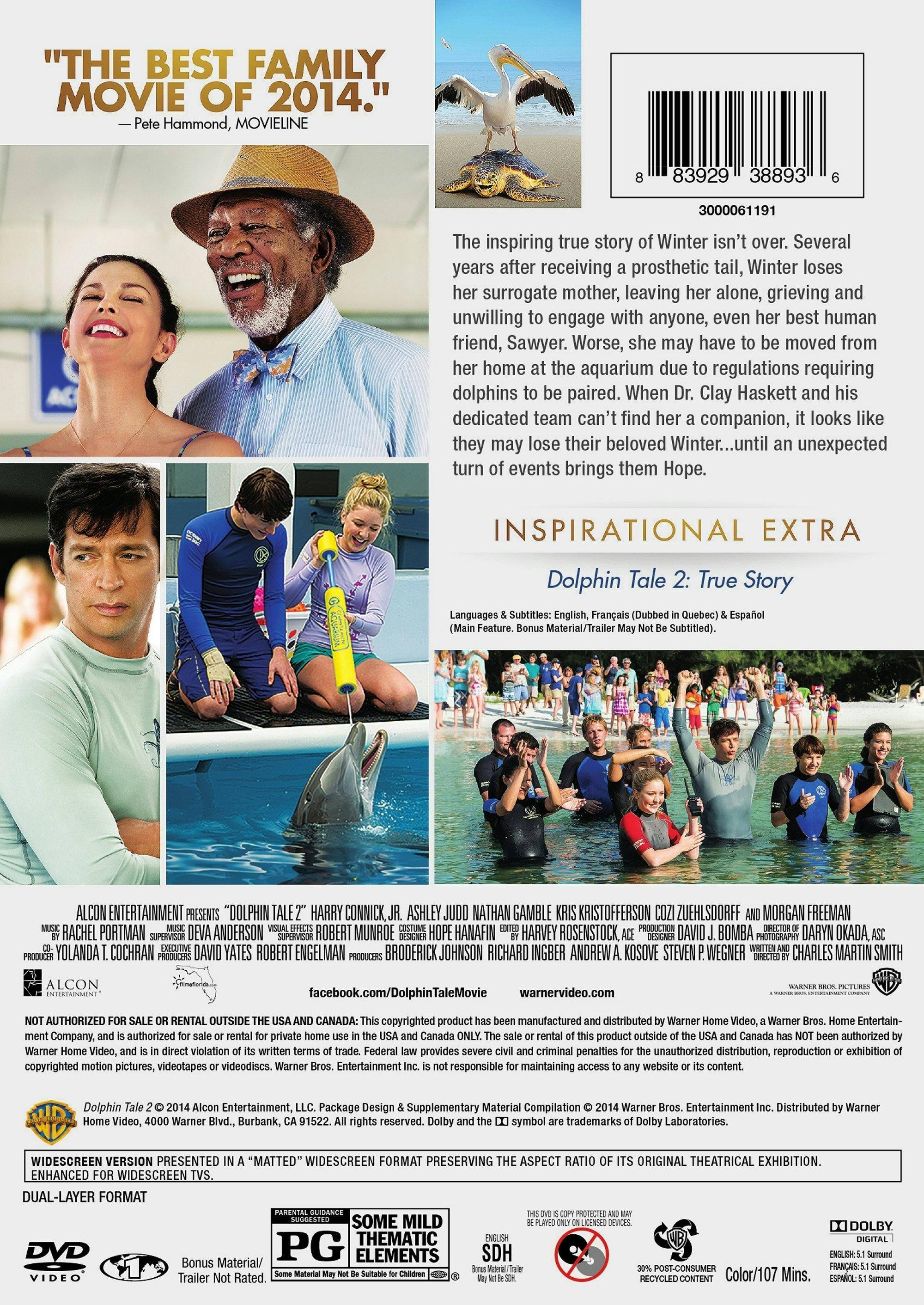 Angle. Dolphin Tale 2 [DVD].