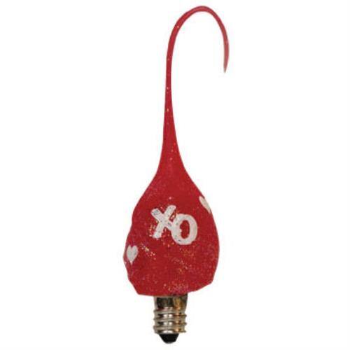 Front. BreeBe - Red Valentine Bulb - 4W - Red.