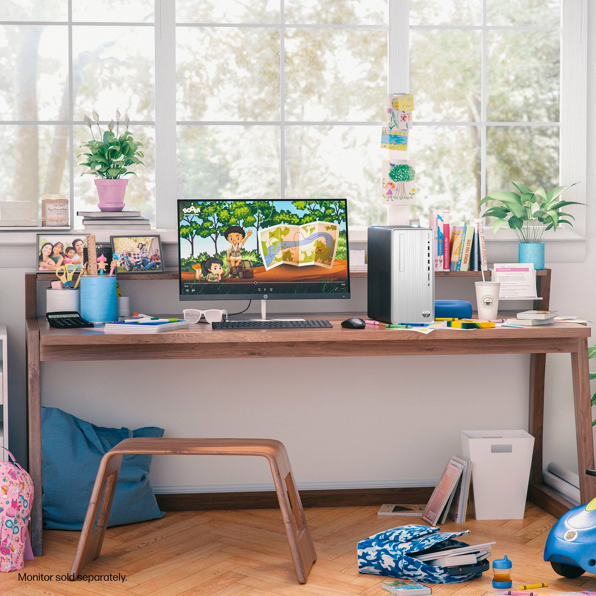 Monitor sold separately.