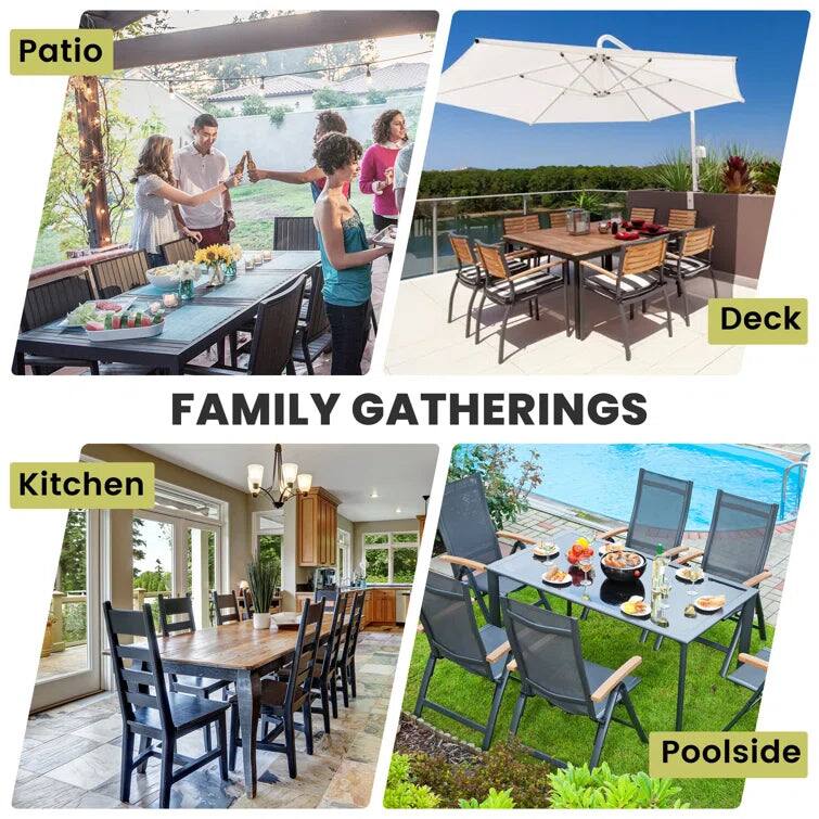 Patio  
Deck  
Kitchen  
Poolside  

FAMILY GATHERINGS