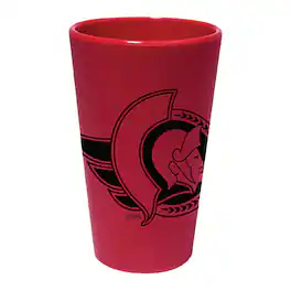 WinCraft - Ottawa Senators 16oz. Team Color Silicone Pint Glass - Multicolor