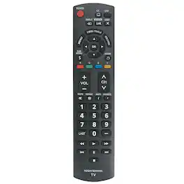 ZdalaMit - Replacement Remote N2QAYB000485 Sub N2QAYB000570 fit for Panasonic Plasma TV TC-32LX24 TC-32LX700 TC-42LD24 TC-42LS24 - Black