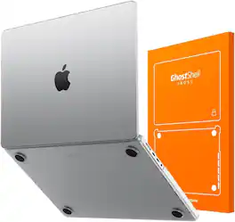 Bad Ghost Company - GhostShell™ Frost Hard Shell Protective Case for MacBook Pro 16" M1-M5 Pro/Max - Matte Clear