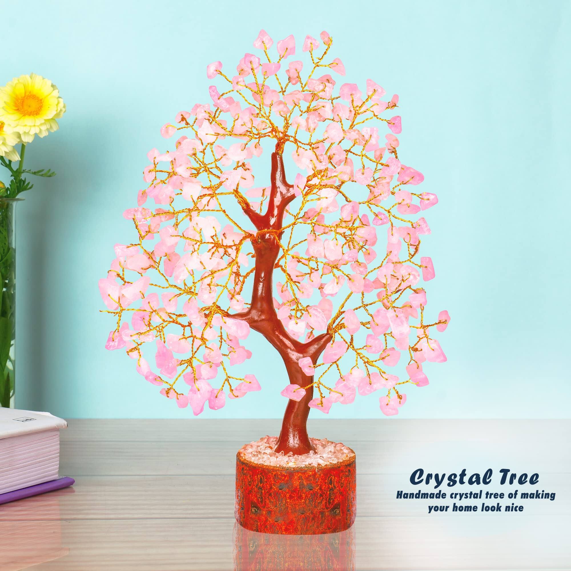 Crystal Tree  
Handmade crystal tree of making your home look nice