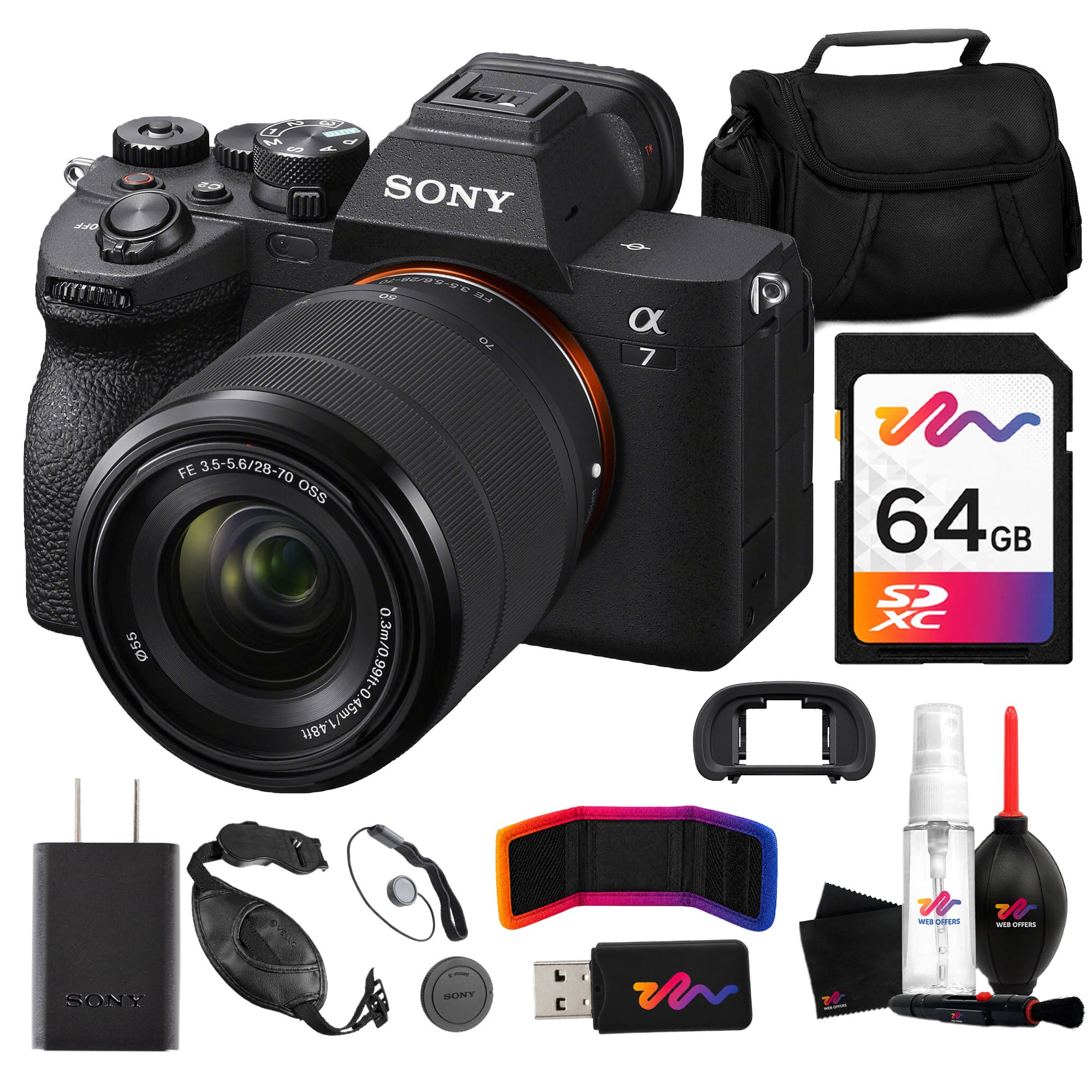 Sony Alpha a7 III 24.2MP Mirrorless Camera (Body Only) and
