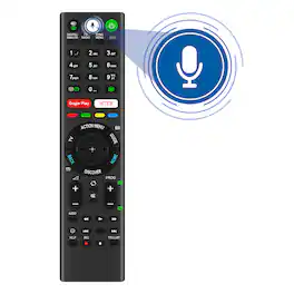 ZdalaMit - NEW RMF-TX300E Replacement Voice Remote Control fit for Sony TV - Black