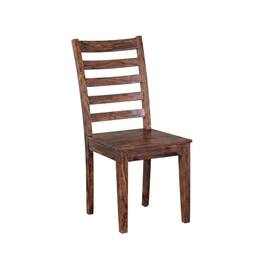 Porter Designs - Sonora Solid Sheesham Wood Dining Chair - Brown