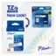 Tze e TAPE New Look! Petouch NEL TZe TAPE - Black Print on White Tape brother. at your side Same Durable Labels! Now! Eco-friendly Packaging 100% recyclable - less plastic - less waste before! - 1/2" - 1 TZe-231 0.47 in x 26.2 ft (12 mm X 8 m) LAMINATED tape for WITHSTANDS Address labels - INDOOR & OUTDOOR use - Cale Caris brother at your side Petouch STANDARD LAMINATED Label Tape Standard Laminated Cinta Estandar 1/2 in 12 mm on White Black Print text noir Blanc avec sobre Blanco Texto Negro TZe-231 Tze 0.47 in x 26.2 ft 12 mm x 8 m TAPE Ptouch