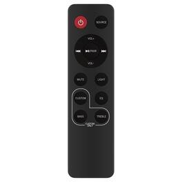 VINABTY - New RM-STHD258 Replaced Remote Control Fits for JVC Soundbar Speaker TH-D258B TH-W513B - Black