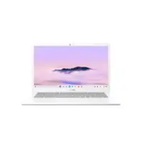 ASUS - CX34 14" FHD Chromebook Plus Laptop with Google AI - Intel Core i3 with 8GB Memory - 256 GB SSD - Pearl White - Front_Zoom