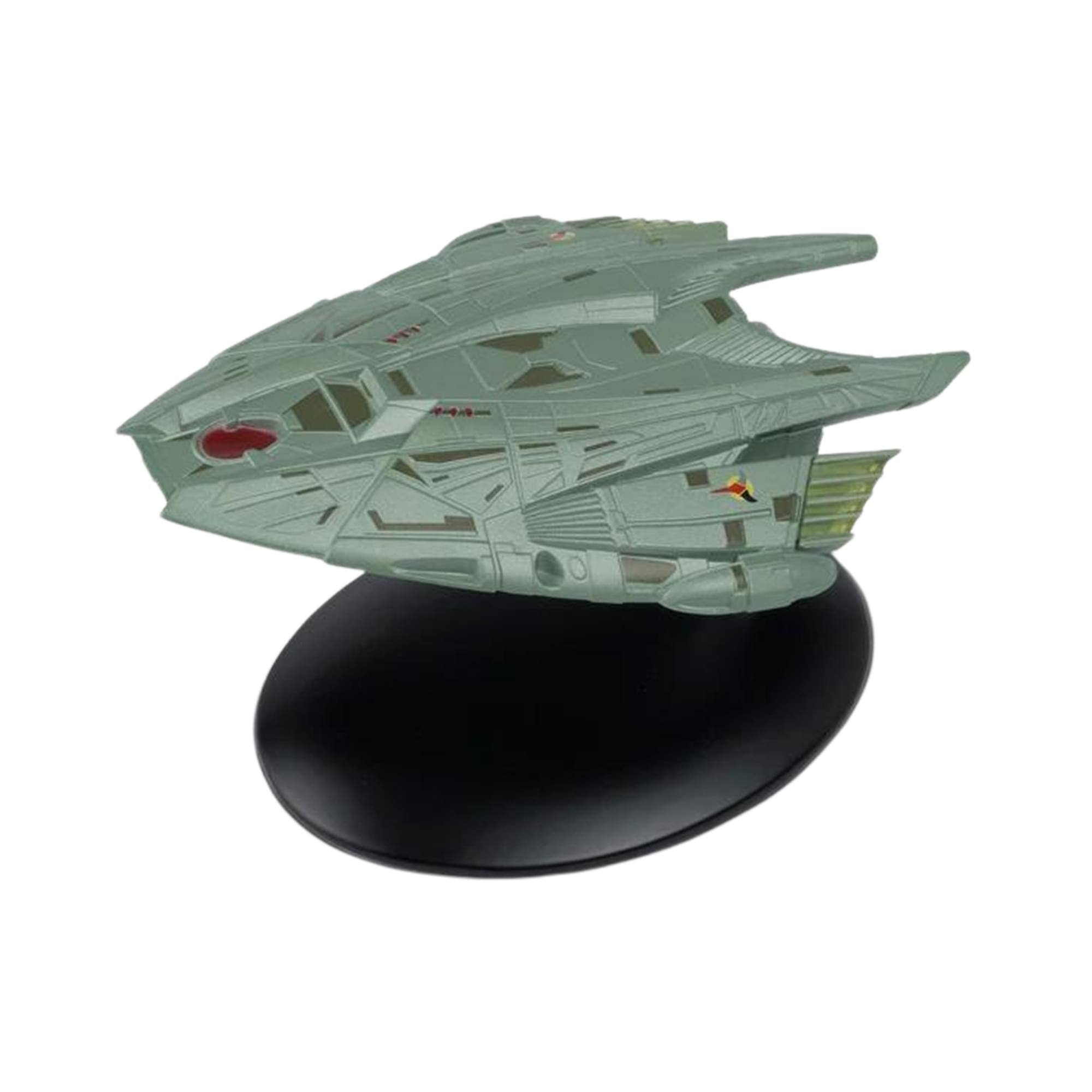 Alt View 2. Eaglemoss - Eaglemoss Star Trek Starship Replica | Klingon Transport - Grey.
