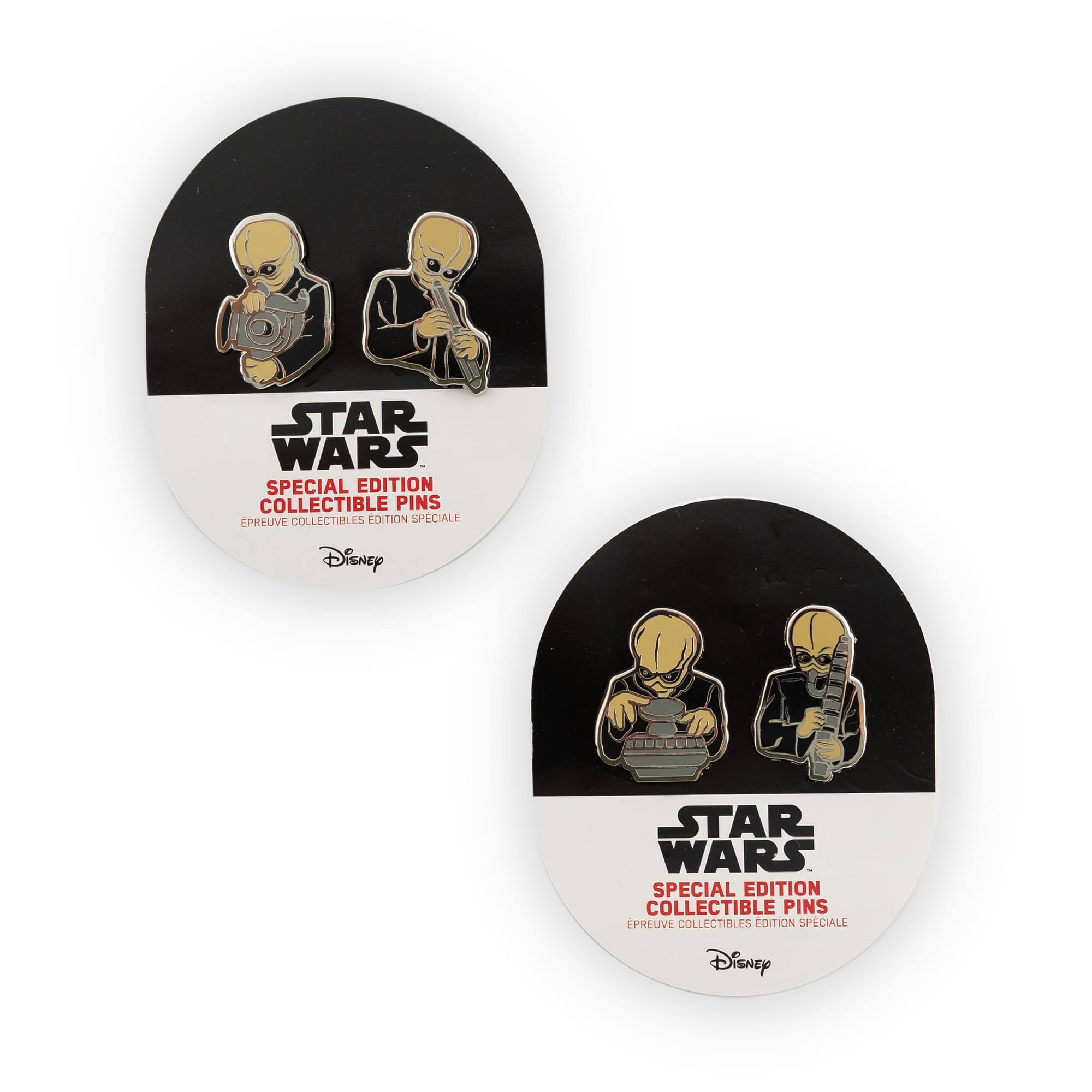 STAR WARS SPECIAL EDITION COLLECTIBLE PINS  
ÉPREUVE COLLECTIBLES ÉDITION SPECIALE  
Disney