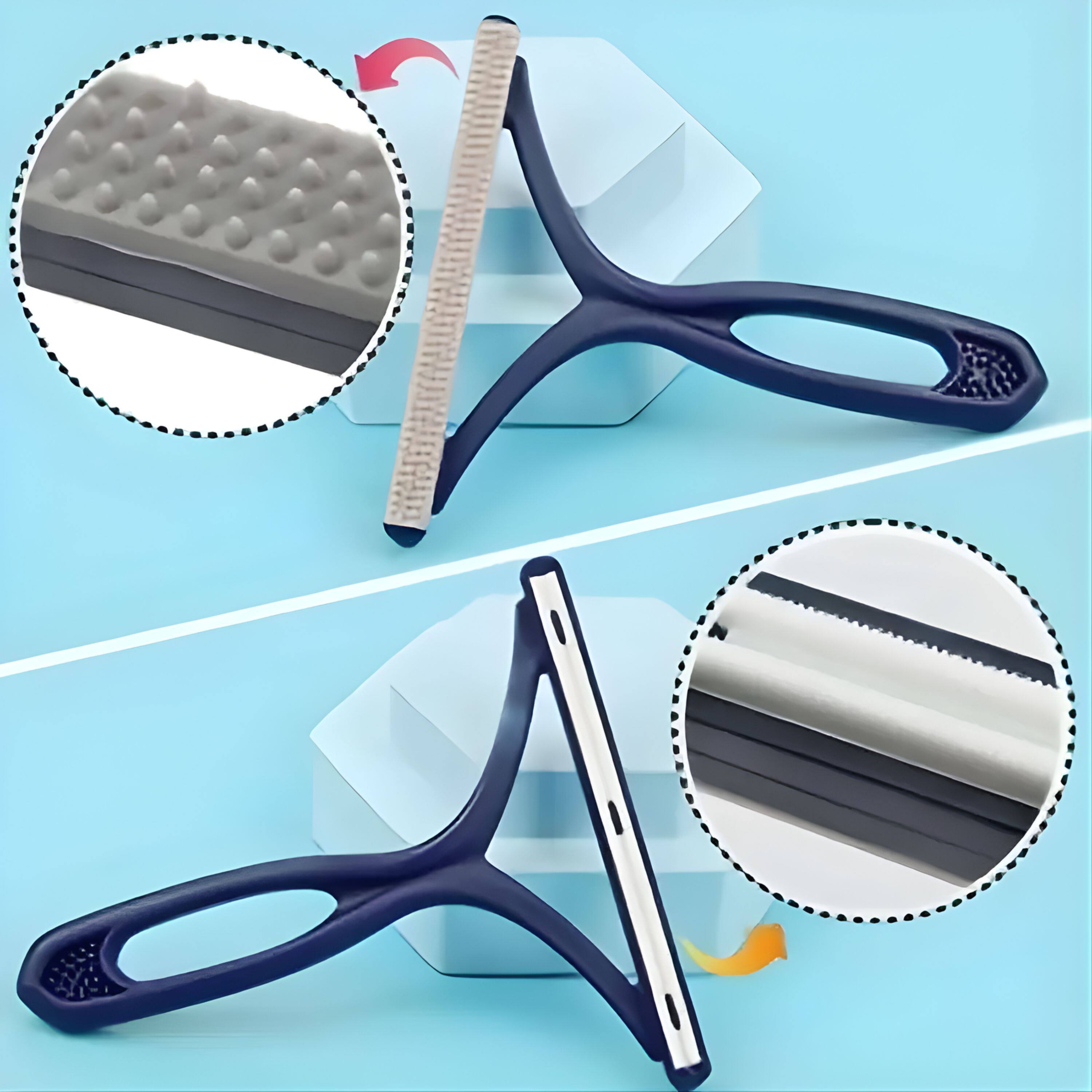 Alt View 1. Kitcheniva - Pet Hair Remover Set 3 Pcs - For Clothing, Car, Furniture & Carpet.