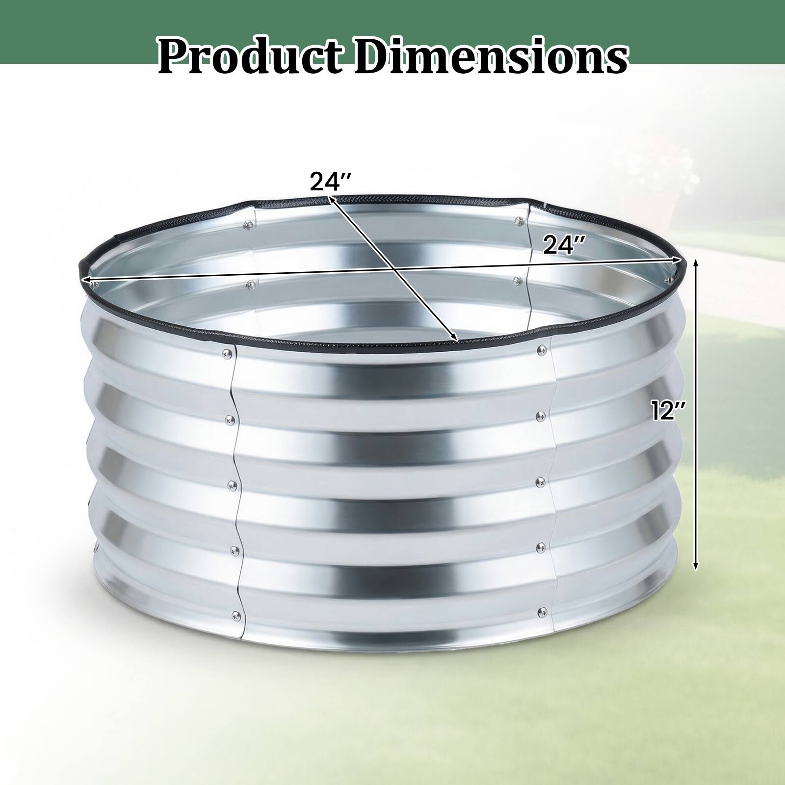 Product Dimensions: 24" x 24" x 12"