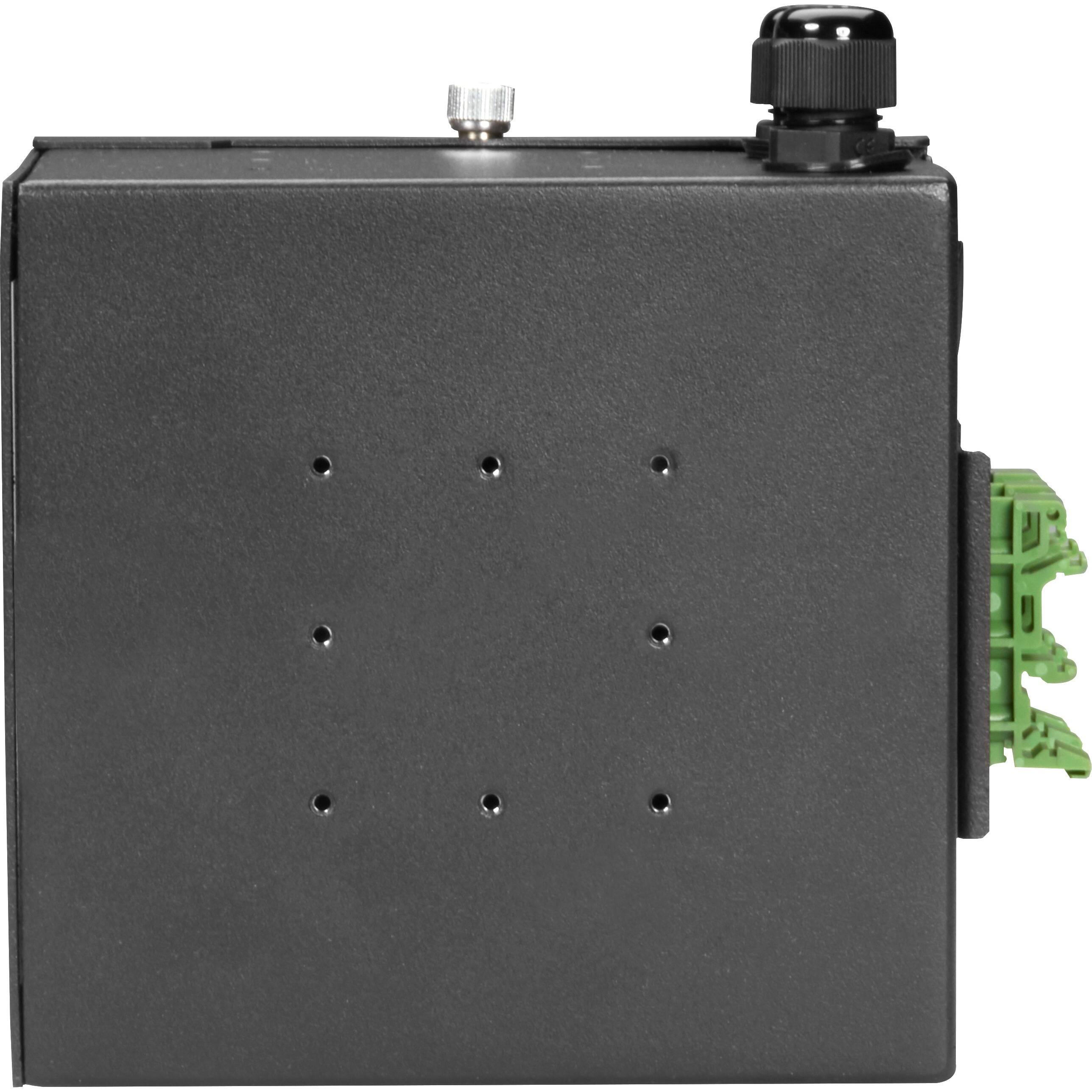 Alt View 2. Black Box Network Services - DIN Rail Mini Fiber Enclosure JPM397A.