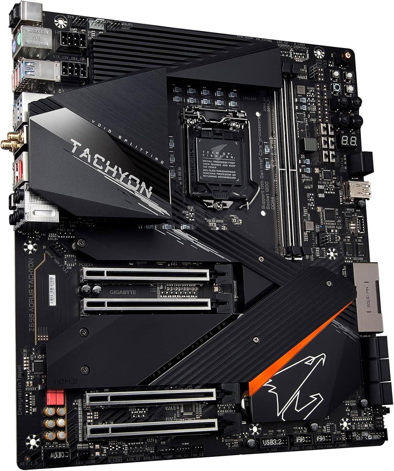 Sure, here is the corrected and grouped text from the image:

---

**Top Left:**
- 203012
- SITE H
- CEORA
- ATX
- ATX_IZV
- 2%4
- F
- VOID SPLITTING
- TACHYON

**Top Right:**
- TACHYON
- GIGABYTE
- Z598
- FOXCONN
- LGA1200
- DDR4
- Core 6
- FISH
- mSTIL
- T
- 1HN
- LOVES
- RENVE
- Fman
- EF
- Intel
- B
- mSA
- ma
- SO
- PROCESSAR
- Gen
- SNNS
- MSTHERDA
- 17th
- 1200
- REMOVE
- Support
- Socket
- DDR4
- 1, b
- CC
- CC
- 8.8
- CC
- T
- I
- em
- B
- un
- PN
- SOLID
- Taipe
- Designed
- 1