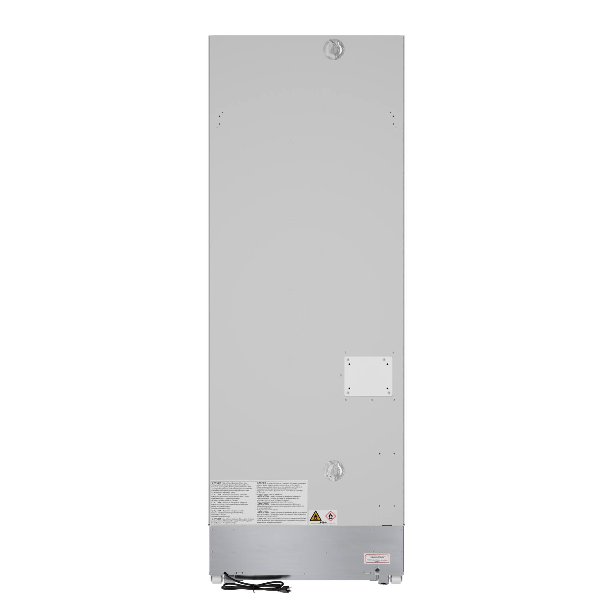 Alt View 5. Koolmore - Panel Ready Column Refrigerator and Freezer, 30" Refrigerator and 24" Freezer - White.