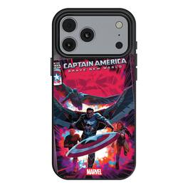 Keyscaper - Marvel Cover Art MagSafe Compatible Phone Case - Apple iPhone 17 Pro - Sam Wilson Captain America