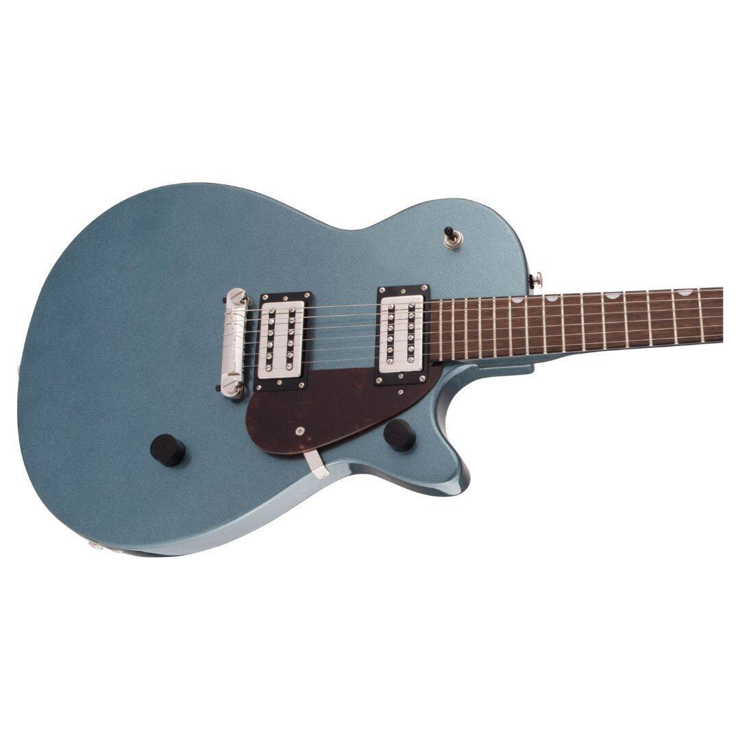 Left. Gretsch - Gretsch G2210 Streamliner Junior Jet Club Electric Guitar (Gunmetal).