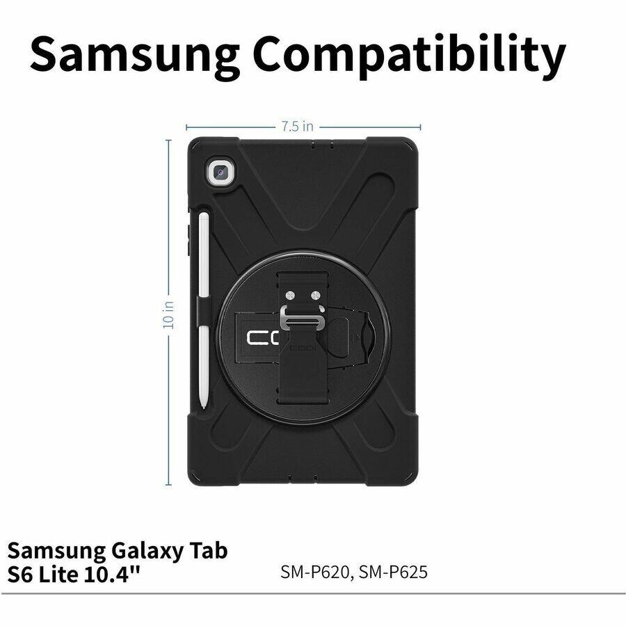 Samsung Compatibility

Samsung Galaxy Tab S6 Lite 10.4"  
SM-P620, SM-P625

7.5 in  
10 in