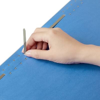 Alt View 5. Staples - Reinforced Classification Folder, 2" Expansion, Legal Size, Dark Blue, 50/Box  - Blue.