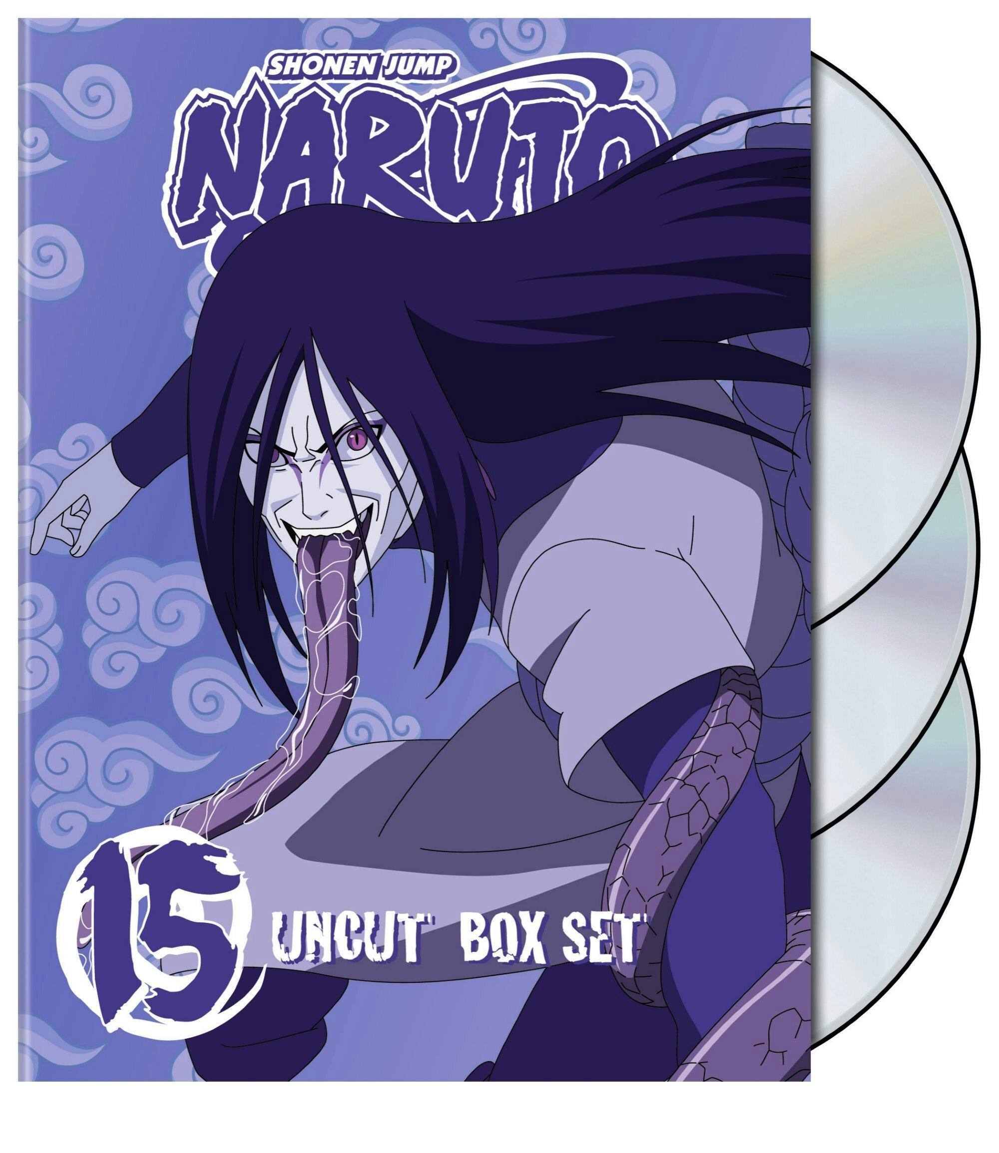 Front. Naruto: Uncut - 15 (Box Set) [DVD].