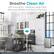 Alt View 11. Alen - Alen BreatheSmart FIT50 True HEPA Air Purifier for Large/Medium Rooms, Covers 900 SqFt. – Smart Sensor - Brushed Stainless.