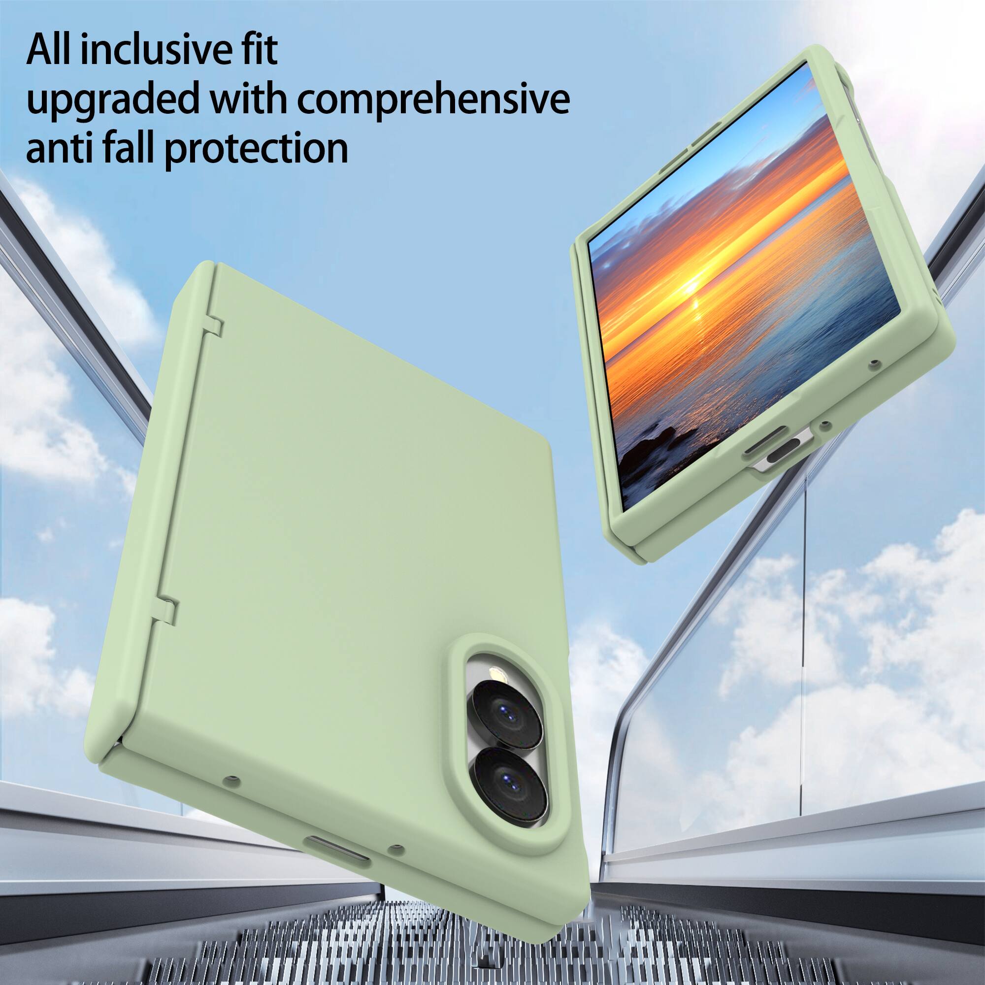 All inclusive fit upgraded with comprehensive anti fall protection