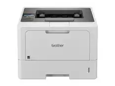 Front. Brother - HL-L5210DW Desktop Wireless Laser Printer Monochrome - Gray.