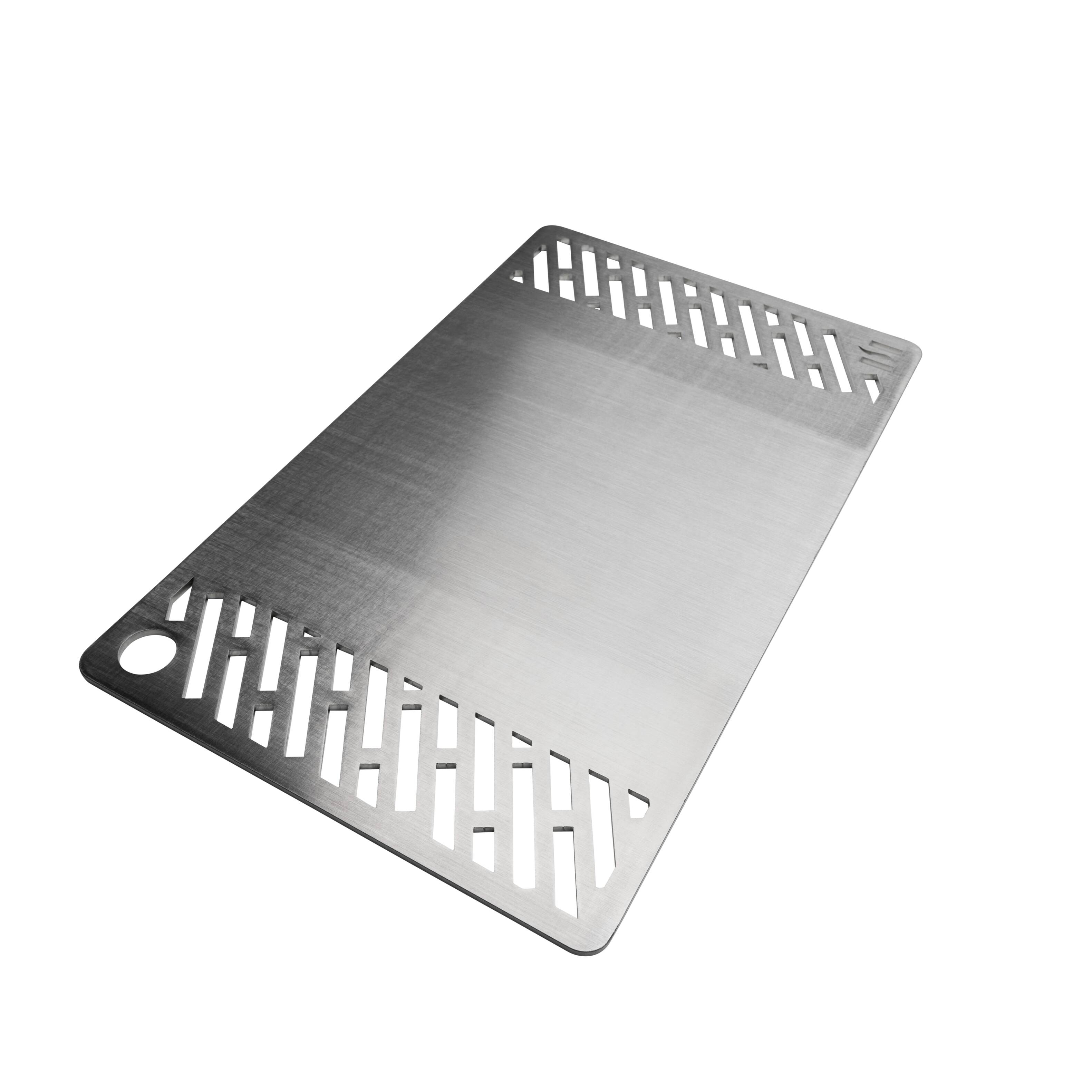 Front. Coyote Outdoor Living - Signature Griddle Grate For C3SL30 - stainless steel.