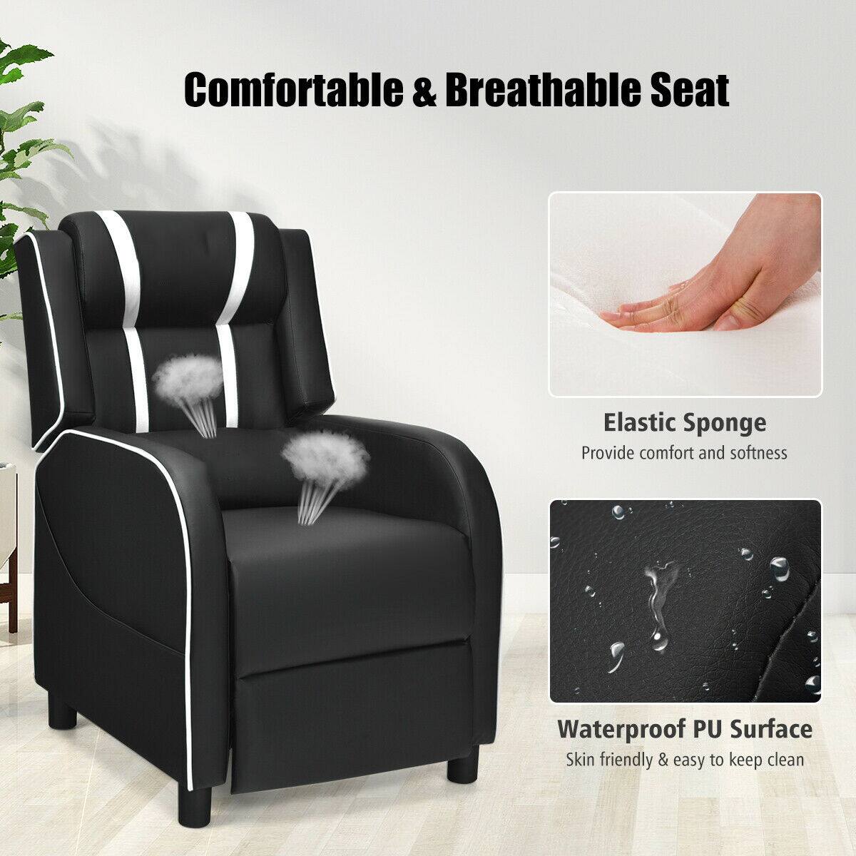 Comfortable & Breathable Seat  
Elastic Sponge  
Provide comfort and softness  
Waterproof PU Surface  
Skin friendly & easy to keep clean