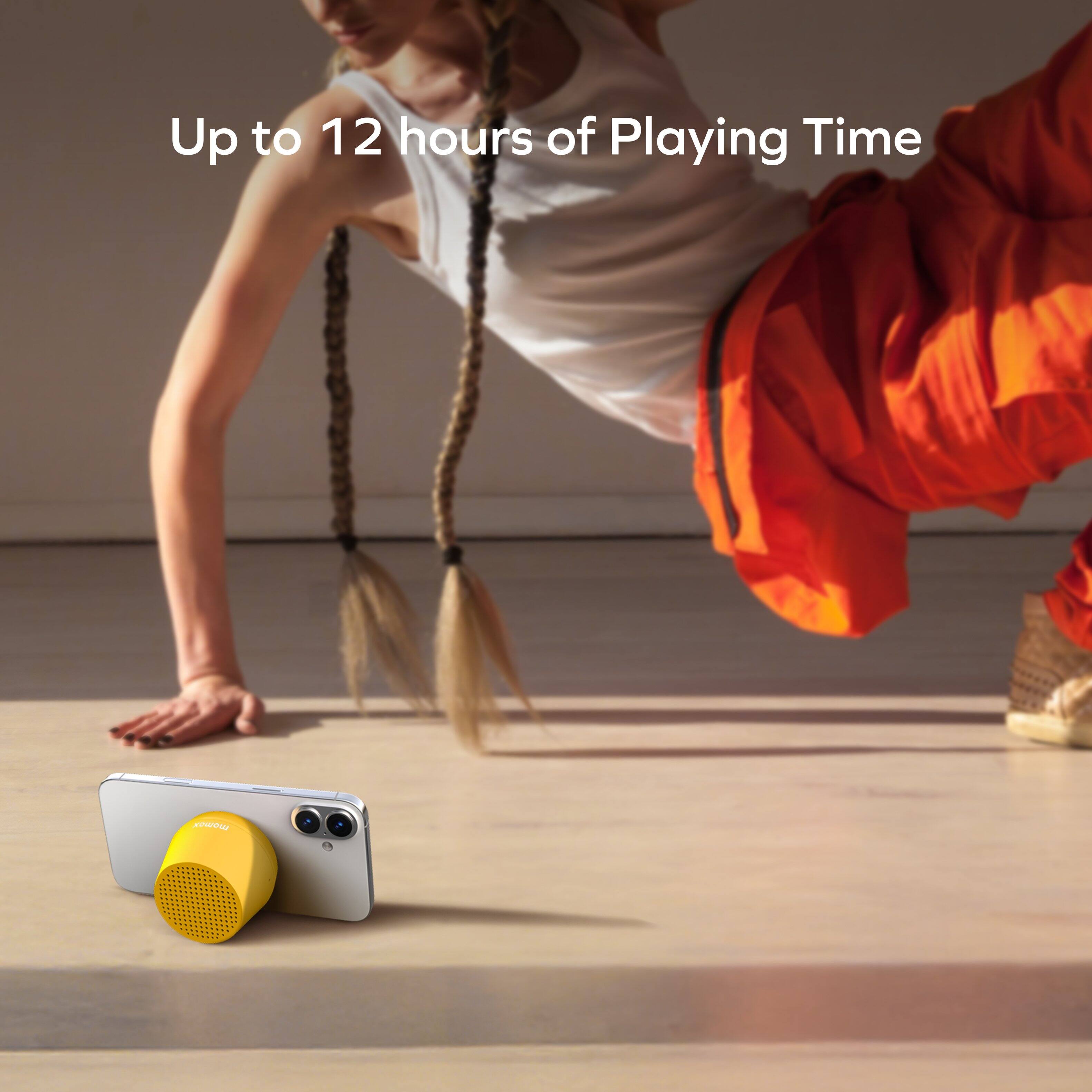 Up to 12 hours of Playing Time