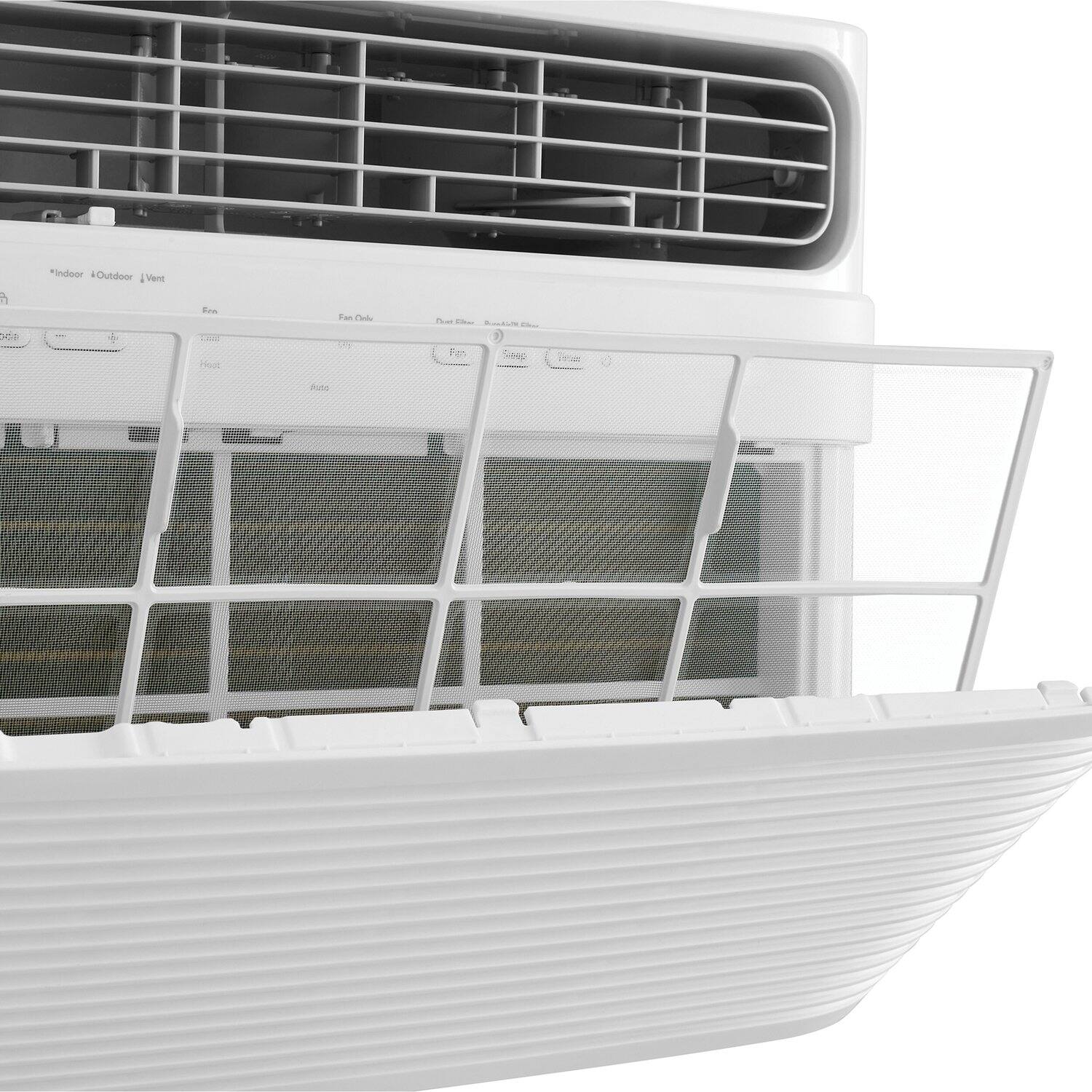 The text on the image reads:

"Indoor & Outdoor Vent

Fan Choice
- Auto
- On
- Off

Heat
- On
- Off

Fan
- On
- Off

Swing
- On
- Off"