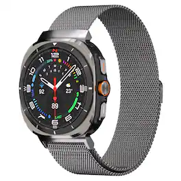Ultra Supply Co - Milanese Band for Samsung Galaxy Watch Ultra 47mm - Gray