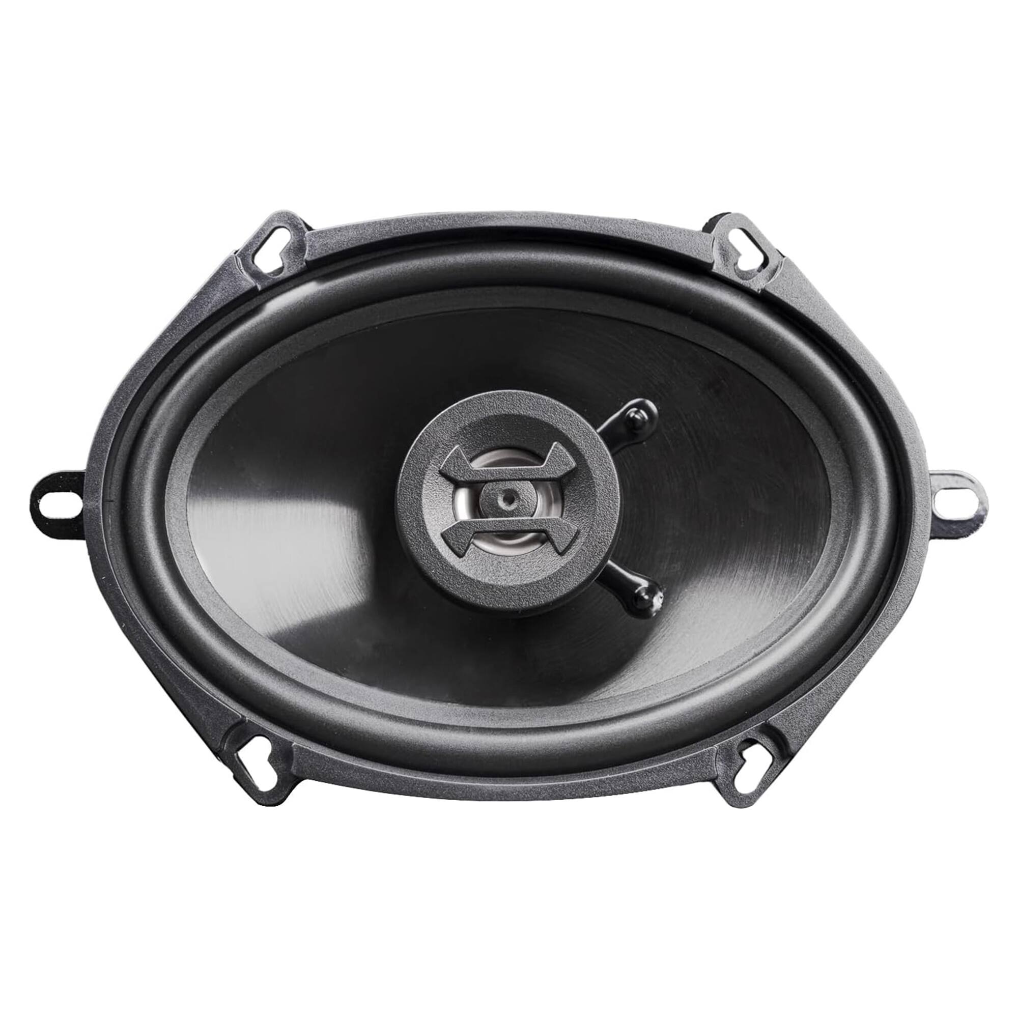 Alt View 5. Hifonics - Hifonics Zeus ZS5768CX 5x7/6x8" 2 Way 250W Car Audio Coaxial Speakers, Pair - Black.