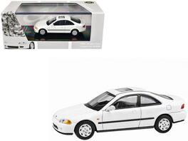 1995 Honda Civic Coupe EJ1 with Sunroof 1/64 Diecast Model Car by Paragon Models - White