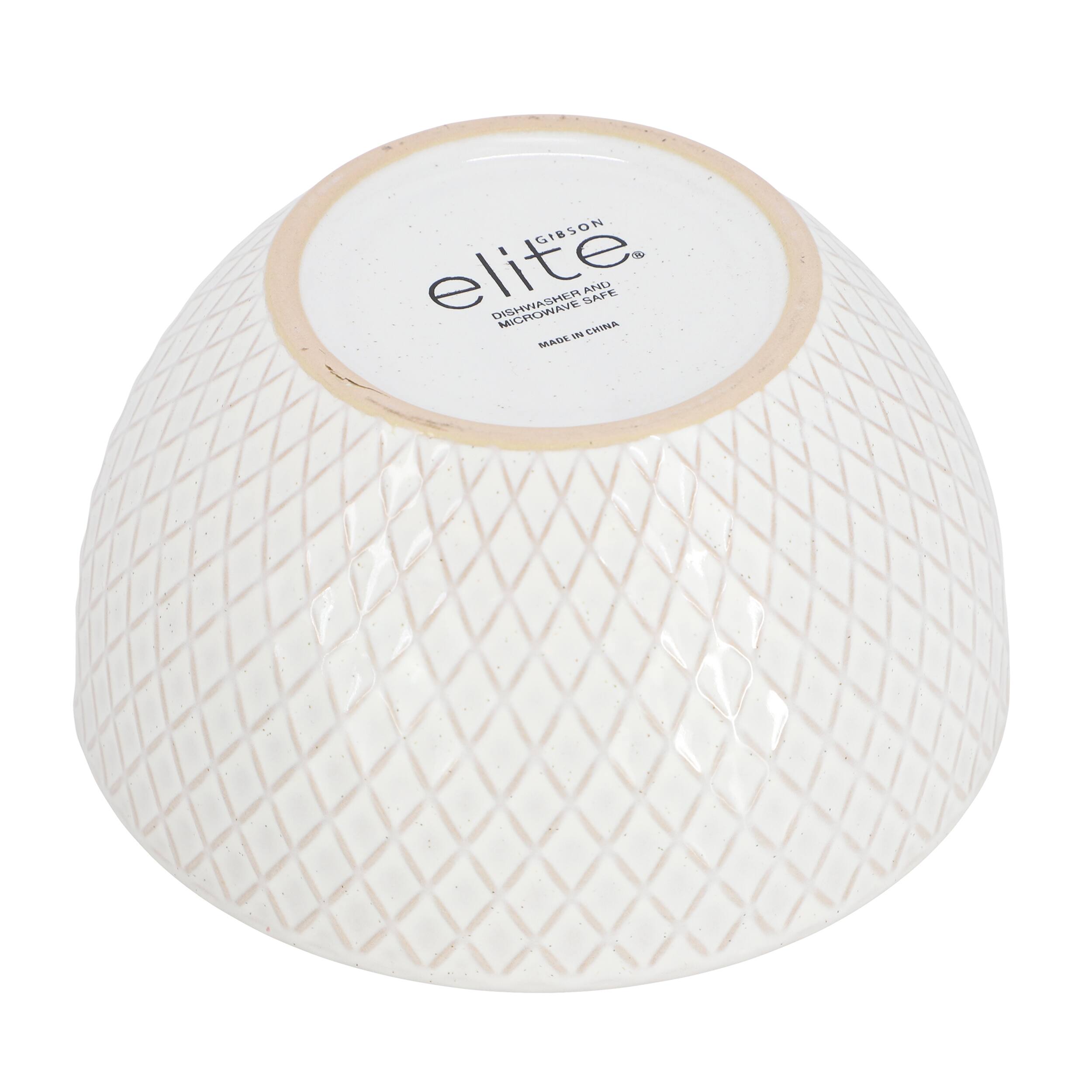 GIBSON elite. DISHWASHER SAFE AND WAVE SAFE MADE IN CHINA