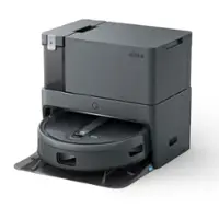 ECOVACS Robotics - cube pro Robot Vacuum & Mop with Scrubbing Mop, Mop Lifting, Auto-Cleaning Station, Mapping, and Obstacle Avoidance - Gray - Front_Zoom