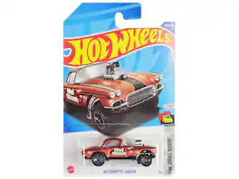 1962 Chevrolet Corvette Gasser "Mad Mouse" Copper Metallic w/Black Stripes "HW Drag Strip" Model Car by Hot Wheels