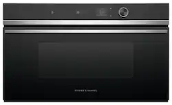 Fisher & Paykel - Contemporary 30-in Combination steam oven with 23 functions touch display, compact - Stainless Steel - Front_Zoom