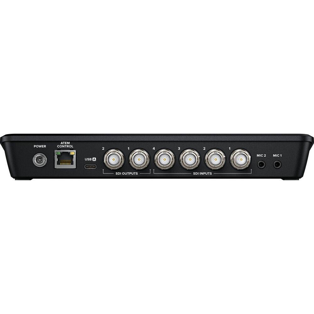POWER CONTROL 2 1 4 3 2 - USB 2 MIC 1 MIC 2 ....... SDI OUTPUTS SDI INPUTS